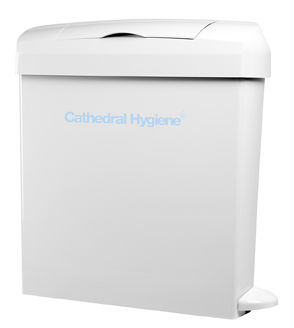 Foot Operated Sanitary Unit – White Standard Image